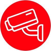 Cámara de seguridad control de circuito CCTV
