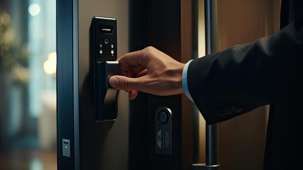 control acceso biometrico