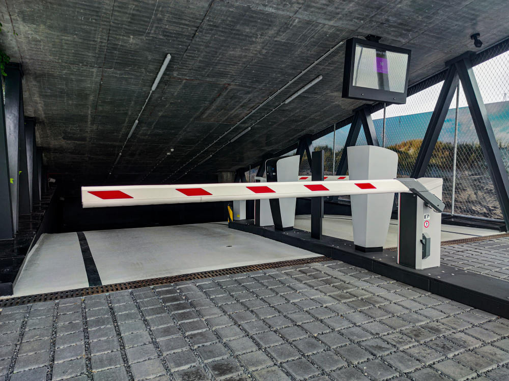 sistema de control de acceso para parking
